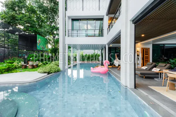 NAI23172: 4-Bedroom Private Heated Pool Villa in Nai Harn, Phuket. Photo #82