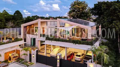 NAI23172: 4-Bedroom Private Heated Pool Villa in Nai Harn, Phuket