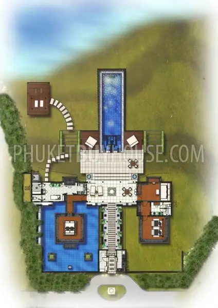 LAG23143: 2-Bedroom Double Pool Villa with Lagoon View in Phuket. 照片 #3