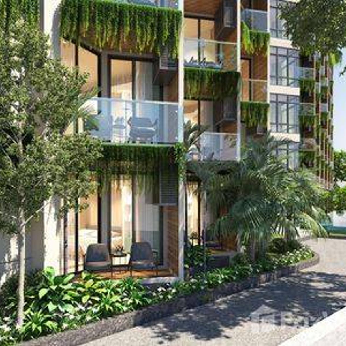Image showcasing Eco Condominiums in Phuket: Serene Condominium and Layan Green Park ...