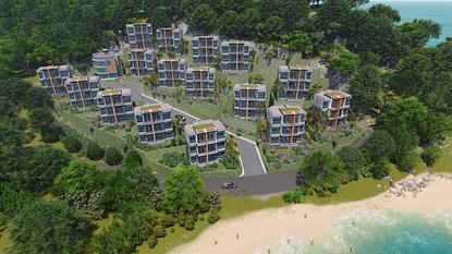 Beachfront Bliss Condominium. Luxurious apartment with panoramic sea views in Phuket