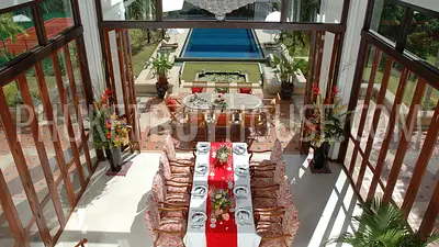 CHA4080: 8 Bedrooms Villa with Tennis court, sea views. Photo #4