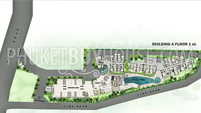 PHU21728: One Bedroom Apartment in Phuket Town. 照片 #9