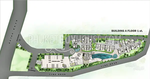 PHU21729: Two Bedroom Apartment near Phuket Town. Photo #4