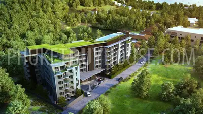 SUR4098: Studio in Brand New Condominium in Surin. Photo #3