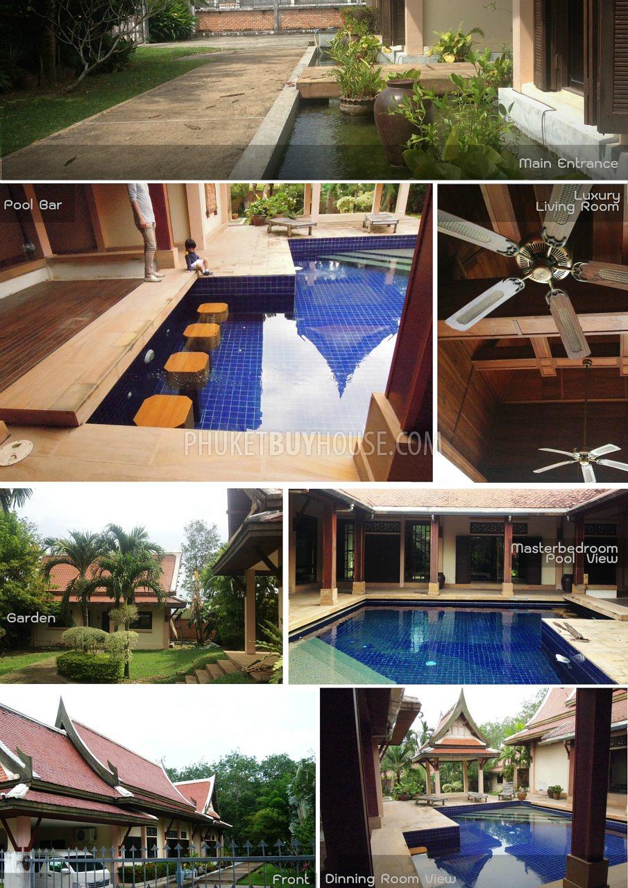 CHA4108: Rawai Private Thai Style Pool Villa. Photo #1