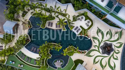 SUR23018: Sea View Condo with Private Balcony Jacuzzi Near Surin Beach. Photo #5