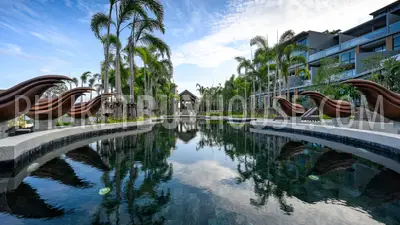 SUR23018: Sea View Condo with Private Balcony Jacuzzi Near Surin Beach. Photo #20