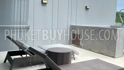 SUR23018: Sea View Condo with Private Balcony Jacuzzi Near Surin Beach. Photo #31