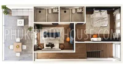 BAN23178: 3-Bedroom Private Pool Townhome in Bang Tao, Phuket. Photo #4