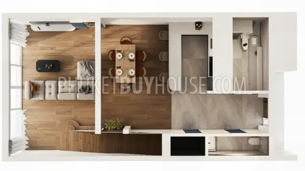 BAN23178: 3-Bedroom Private Pool Townhome in Bang Tao, Phuket. Photo #2