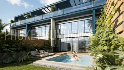 BAN23178: 3-Bedroom Private Pool Townhome in Bang Tao, Phuket. Photo #23