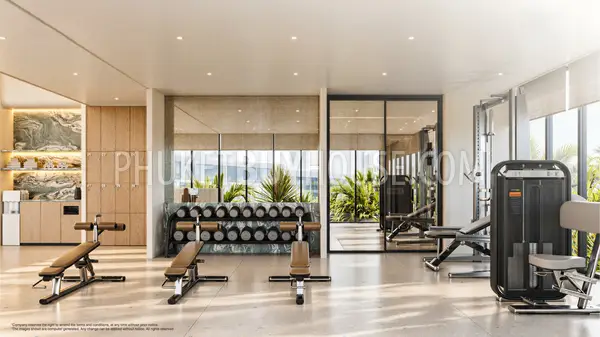 KAR23180: 2-Bedroom Condominium Near Karon Beach with Rooftop Pools Phuket. Photo #14