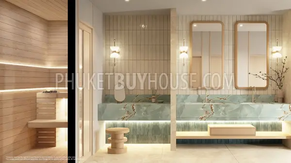 KAR23180: 2-Bedroom Condominium Near Karon Beach with Rooftop Pools Phuket. Photo #17