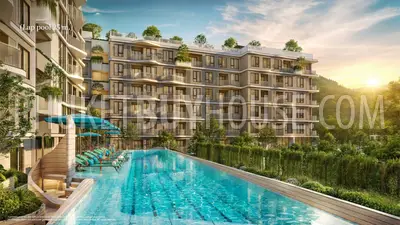 KAR23180: 2-Bedroom Condominium Near Karon Beach with Rooftop Pools Phuket