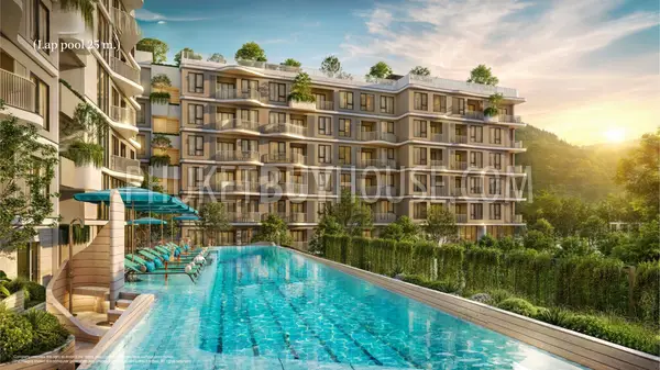 KAR23180: 2-Bedroom Condominium Near Karon Beach with Rooftop Pools Phuket. Photo #1