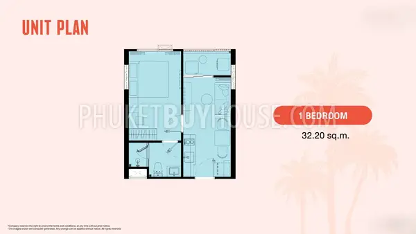 KAT23181: 1-Bedroom Pet-Friendly Apartment Near Kata Beach, Phuket. Photo #2
