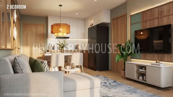 KAT23183: 2-Bedroom Penthouse with Private Rooftop in Kata, Phuket. 照片 #3
