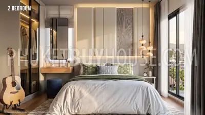 KAT23183: 2-Bedroom Penthouse with Private Rooftop in Kata, Phuket. 照片 #4