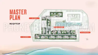 KAT23183: 2-Bedroom Penthouse with Private Rooftop in Kata, Phuket. 照片 #17