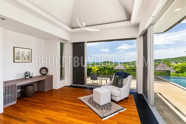 LAY21722: Five Bedroom Villa With Ocean Views in Layan. Photo #5