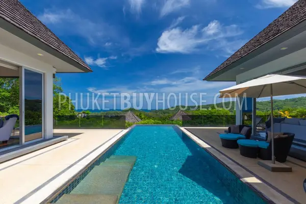 LAY21722: Five Bedroom Villa With Ocean Views in Layan. Photo #28