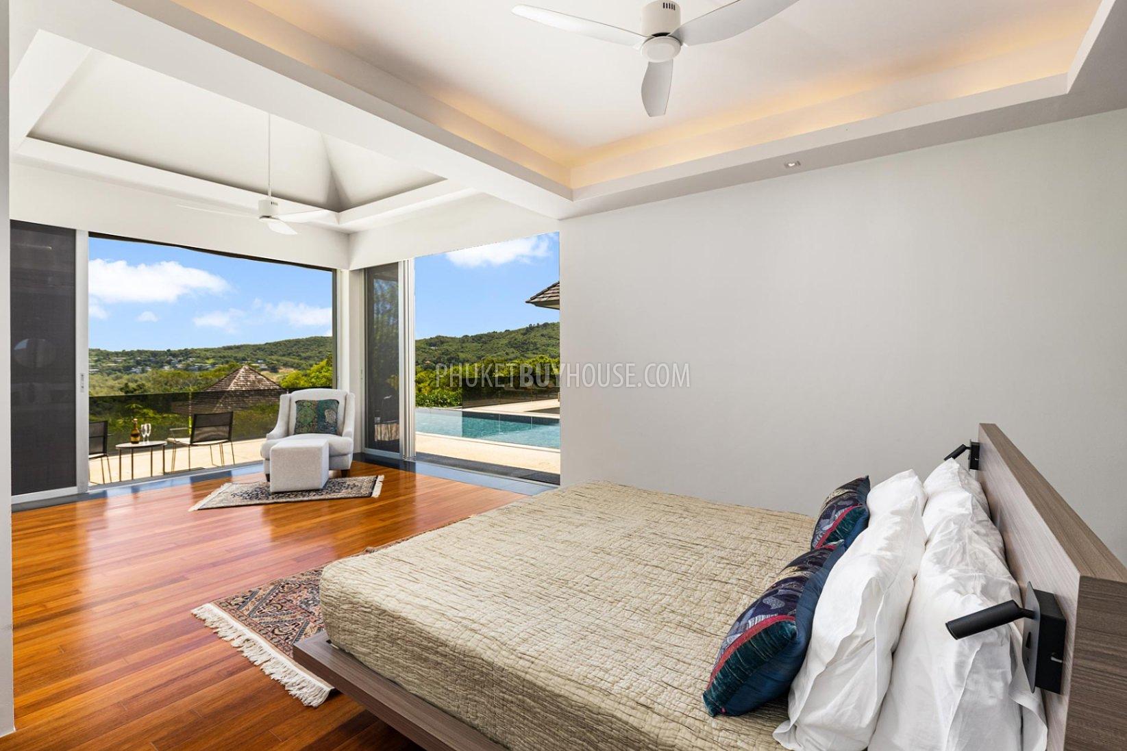 LAY21722: Five Bedroom Villa With Ocean Views in Layan. Photo #13