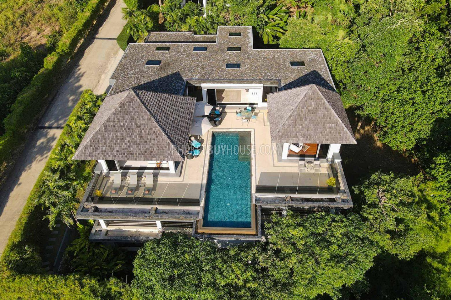 LAY21722: Five Bedroom Villa With Ocean Views in Layan. Photo #49