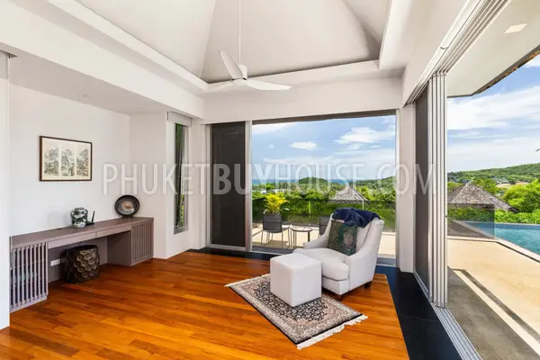 LAY21722: Five Bedroom Villa With Ocean Views in Layan. Photo #24