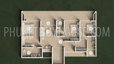 BAN7291: Five Bedroom Two Storey Villa in Bang Tao. Photo #26