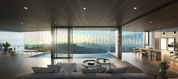 BAN7292: Three Bedroom Villa on the Hillside in Bang Tao. Photo #6