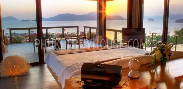PAN4220: Luxury oceanfront villa in Cape Panwa for sale. Fotoğraf #6
