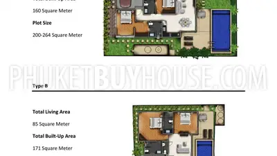 RAW4223: 2 bedroom Pool Villas near Nai Harn and Rawai for Sale. Photo #19