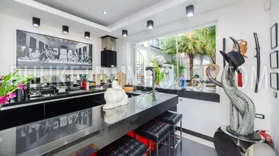 NAI4260: Luxury sea view villa with 7 bedrooms and pool in Nai Harn. Photo #53