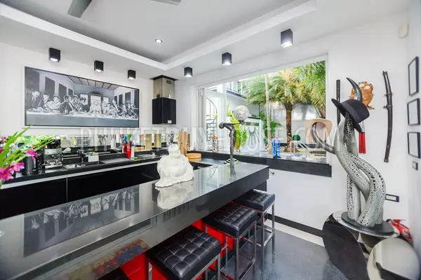 NAI4260: Luxury sea view villa with 7 bedrooms and pool in Nai Harn. Photo #53