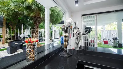 NAI4260: Luxury sea view villa with 7 bedrooms and pool in Nai Harn. Photo #55