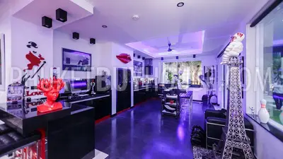NAI4260: Luxury sea view villa with 7 bedrooms and pool in Nai Harn. Photo #75