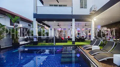 NAI4260: Luxury sea view villa with 7 bedrooms and pool in Nai Harn. Photo #77