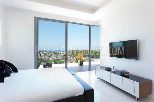KAT4197: An exclusive luxury 3 bedroom unit with sea view in Phuket. Photo #15