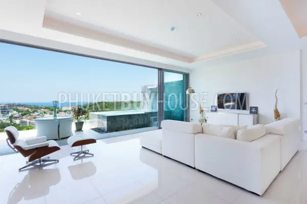 KAT4197: An exclusive luxury 3 bedroom unit with sea view in Phuket. Photo #16