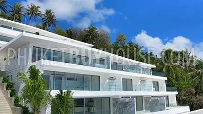 KAT4197: An exclusive luxury 3 bedroom unit with sea view in Phuket. Photo #28