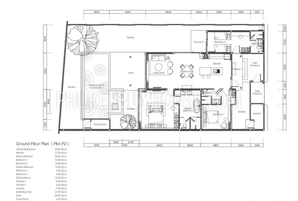 RAW21770: Three Bedroom Villas in Rawai. Photo #3