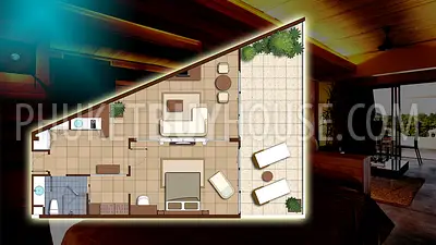 KTH4211: Spacious one-bedroom apartment for sale in Kathu. Fotoğraf #10