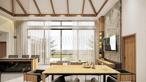 TAL21721: Inexpensive Three Bedroom Villas in Thalang. Photo #5