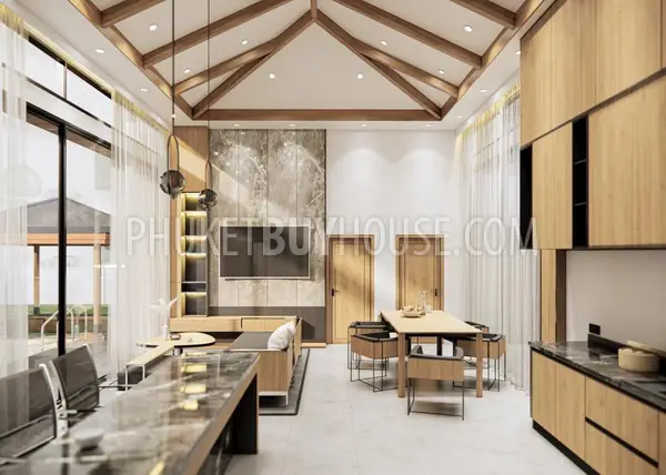 TAL21721: Inexpensive Three Bedroom Villas in Thalang. Photo #8