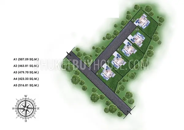 TAL21794: Three Bedroom House in Thalang Area. Photo #9
