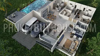 TAL21795: Private Pool Villa in Thalang. Photo #14