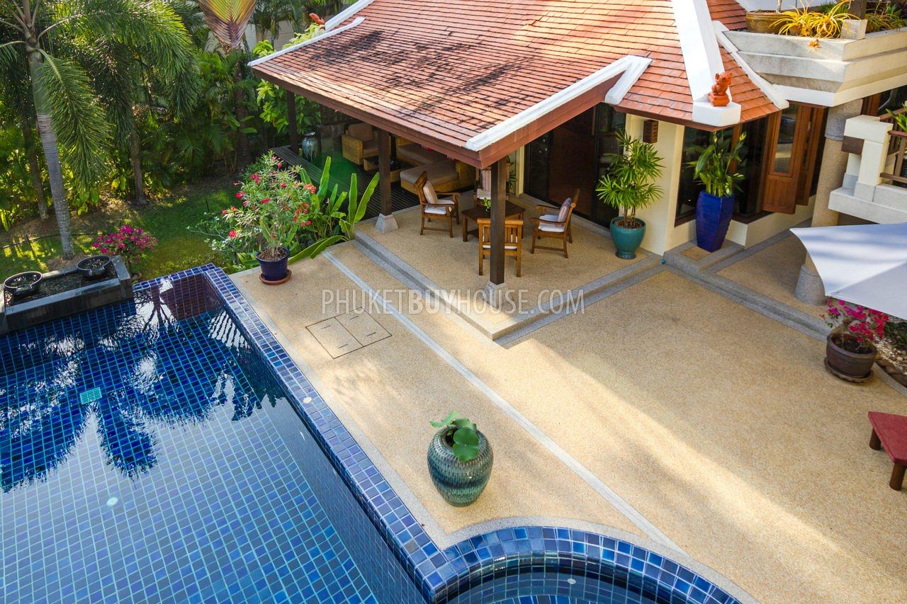 NAI4288: Spacious 4 bedroom villa with pool in Nai Harn for sale. Hot offer!. Photo #38