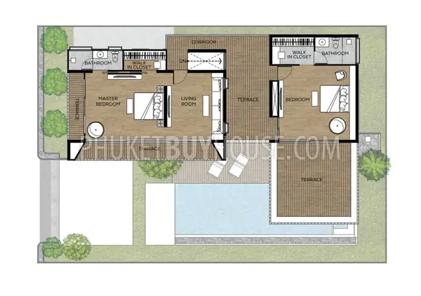 KAM4298: Brand New Luxury Sea View 3 Bedroom Villa in Kamala. Photo #4