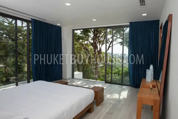 KAM4298: Brand New Luxury Sea View 3 Bedroom Villa in Kamala. Photo #5